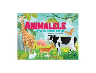 Animalele - carte cu imagini pop-up