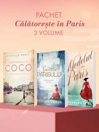 Pachet Călătorește în Paris - 3 vol.