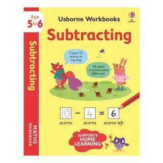 Usborne Workbooks Subtracting 5-6