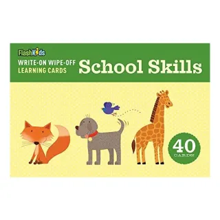 Write-On Wipe-Off Learning Cards
