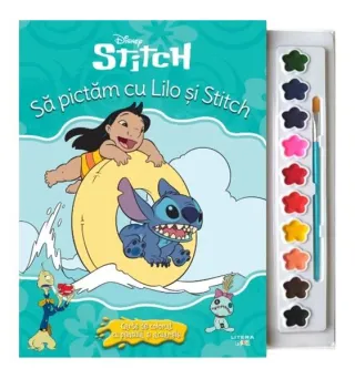 Disney. Stitch. Să pictăm cu Lilo și Stitch