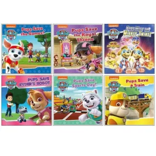 Nickelodeon Paw Patrol 5 Books Collection Set