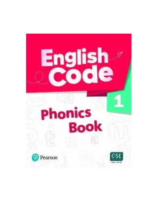 English Code 1. Phonics Book with Audio & Video QR Code