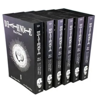 Death Note - Black Edition - Volumes 1-6 (6 Books Collection Set)