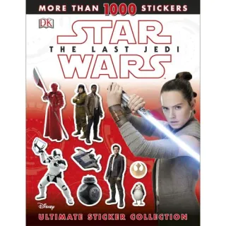 Star Wars The Last Jedi: Sticker Book (DK), Dk