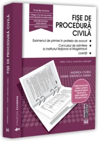 Fișe de procedură civilă 2026