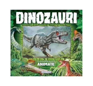 Carte cu imagini animate - Dinozauri