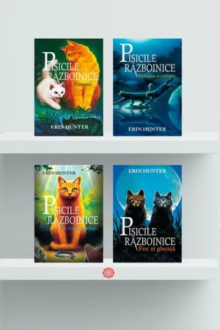 Pachet Seria Pisicile războinice (Vol. 1-4)