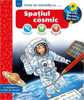 Carte de activități cu... Spațiul cosmic