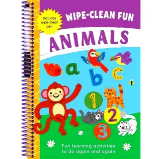 Wipe-Clean Fun: Animals
