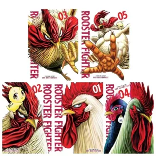 Rooster Fighter 5 Books Collection Set, Syu Sakuratani