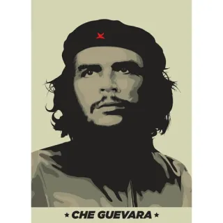 Che Guevara (Khaki Green) Postcard