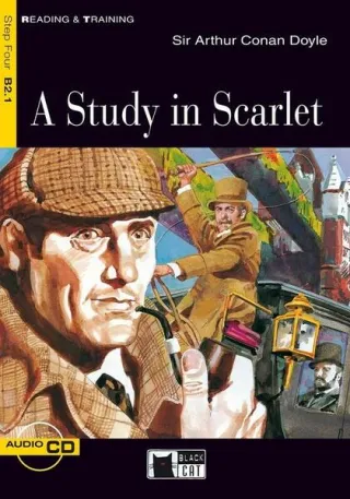 A Study in Scarlet + Audio CD (Step Four B2.1)