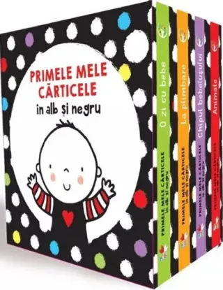 Cutie. Bebe învață. Primele mele cărticele în alb și negru