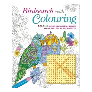BIRDSEARCH WITH COLOURING, Eric Saunders