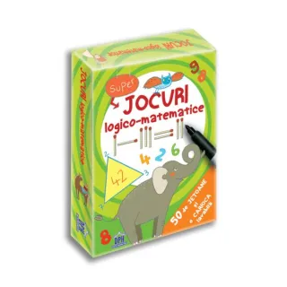 Jocuri logico-matematice. 50 de jetoane