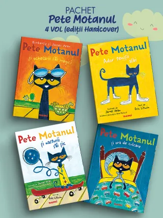 Pachet Pete Motanul 4 vol. ED.2021