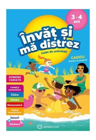 Învăț și mă distrez – 3-4 ani