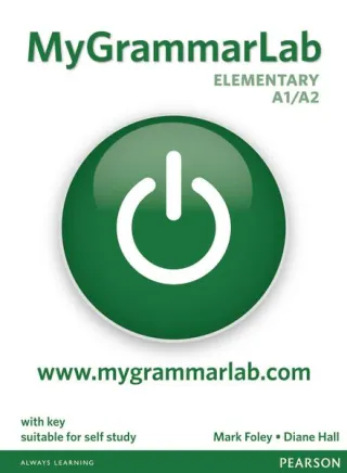MyGrammarLab Elementary Student's Book with Key and MyLab (A1/A2)