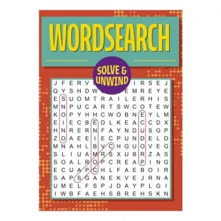Solve and Unwind: Wordsearch Over 300 Puzzles
