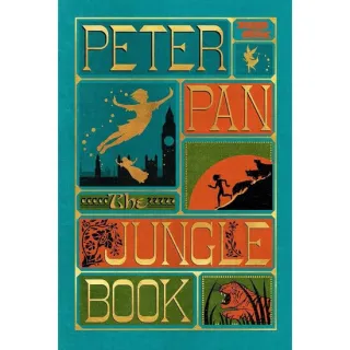 2 Book Boxset Peter Pan/Jungle Book