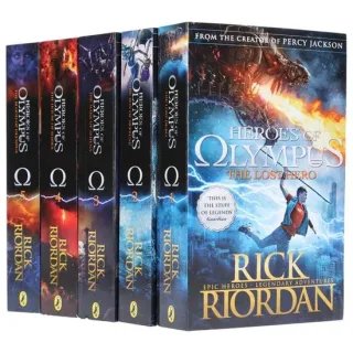 The Heroes Of Olympus The Complete 5 Books Collection Set By Rick Riordan