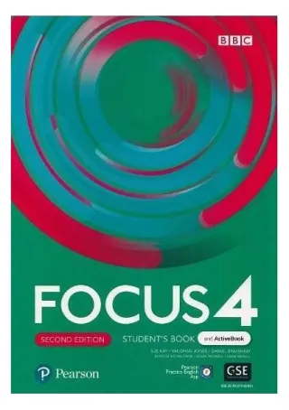 Focus 4 Student's Book and ActiveBook, 2nd edition (B2)