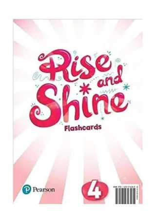 Rise and Shine A1+, Level 4, Flashcards
