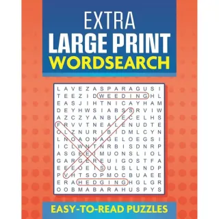 Extra Large Print Wordsearch: Easy to Read Puzzles