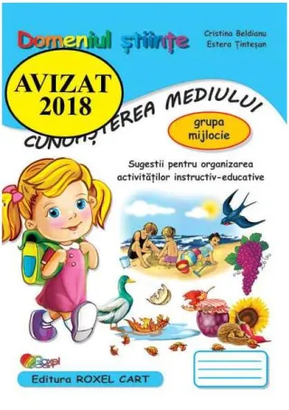 Domeniul Știinte. Cunoașterea mediului. Grupa mijlocie