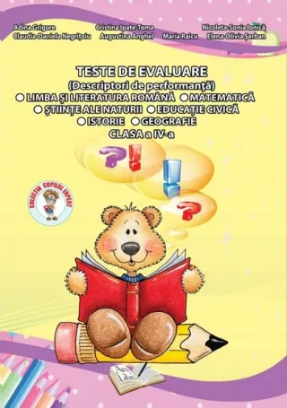Teste de evaluare, Clasa IV (descriptori de performanță)
