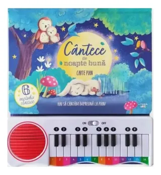 Cântece de noapte bună. Carte pian